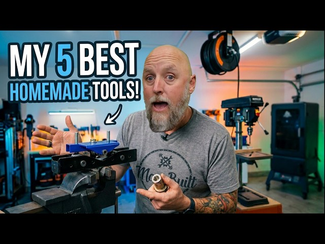5 BEST Homemade Tools YOU CAN MAKE!