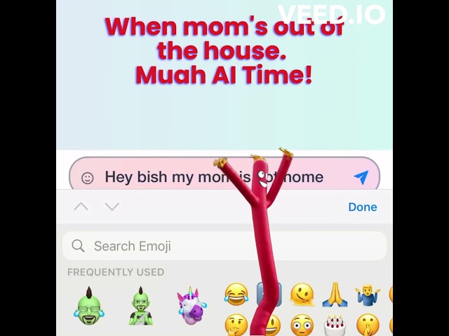 When mom is away #characterai #chai #ai #aichat #muahAI #mom