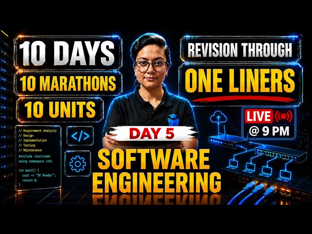 UGC NET COMPUTER SCIENCE MARATHON | DAY 5 | SOFTWARE ENGINEERING | ADITI MAM