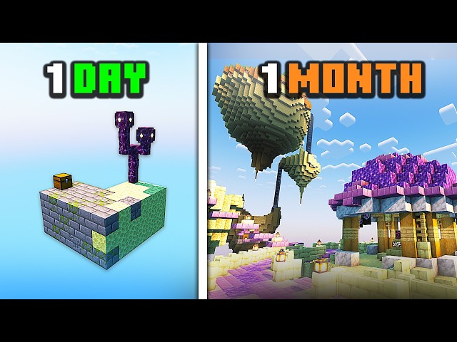 80 Hours of Skyblock in 15 Minutes