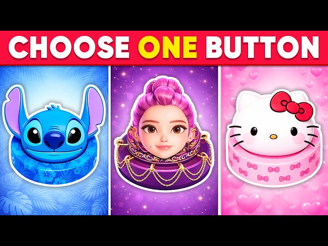 ⭐ Choose One Button! BLUE or PURPLE or PINK 💙💜🎀 Daily Quiz
