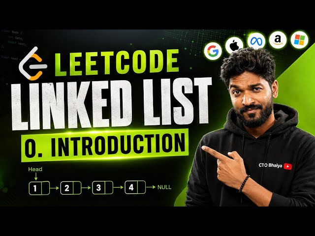 0. Linked List Introduction | #0 | Linked List Playlist | #dsa #leetcode #interview