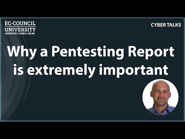 Why a Pentesting Report is extremely important?