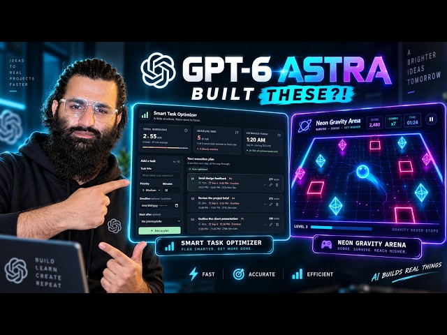 I Asked GPT-6 Astra to Build 2 Real Projects… The Results Shocked Me 🤯