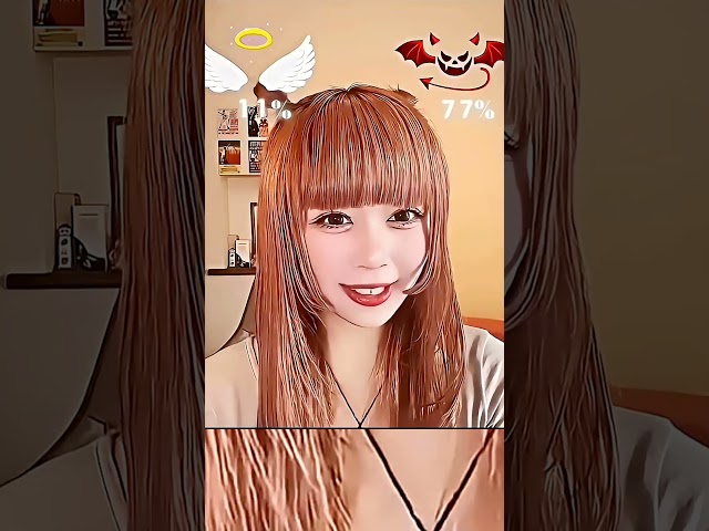 ✨ Angel or Devil? 😇😈#tutorial #tutorialfilter