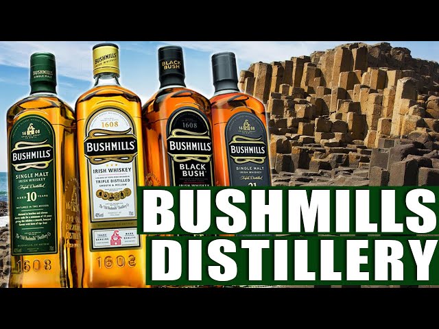 Making Irish Whiskey at Old Bushmills Distillery.
