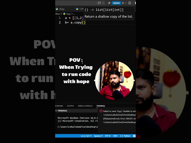 #coding #pythonanddjangofullstackwebdeveloper #programming