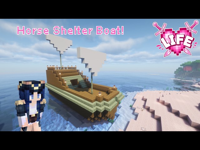 X Life Reborn | Horse Stable in a Boat | Ep  11