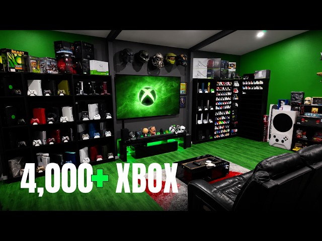 We Found The World's Biggest Xbox Collection... Games, Consoles, Controllers & MORE