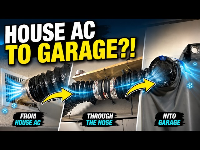 Can You Cool a Garage With Your Home AC? I Tested It