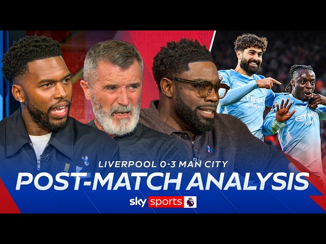 Roy Keane, Daniel Sturridge & Micah Richards ANALYSE Liverpool 0-3 Man City