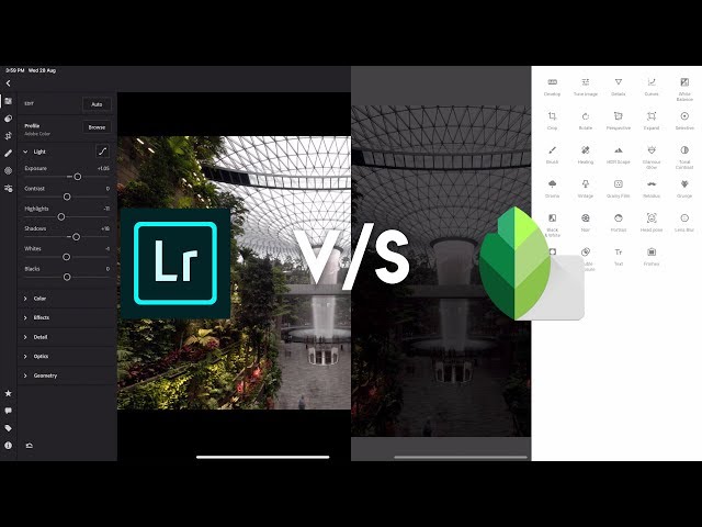 Snapseed vs Lightroom | What should you use?