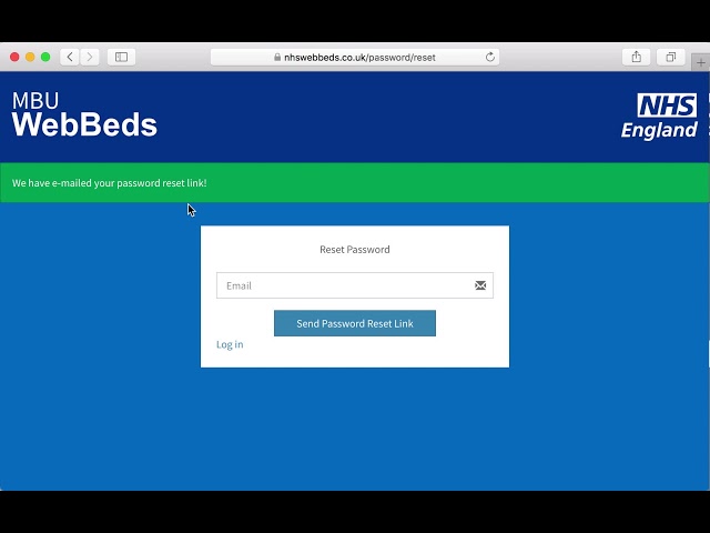 Reset Password