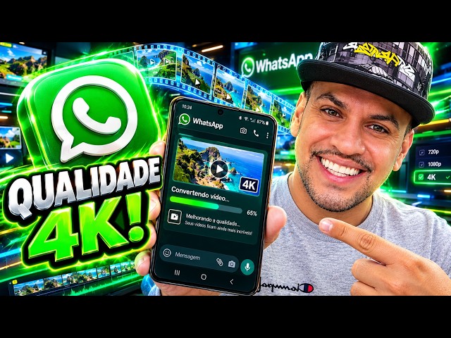 WhatsApp Tips! How to Improve the Quality of Any WhatsApp Video to 4K - Vmake Labs