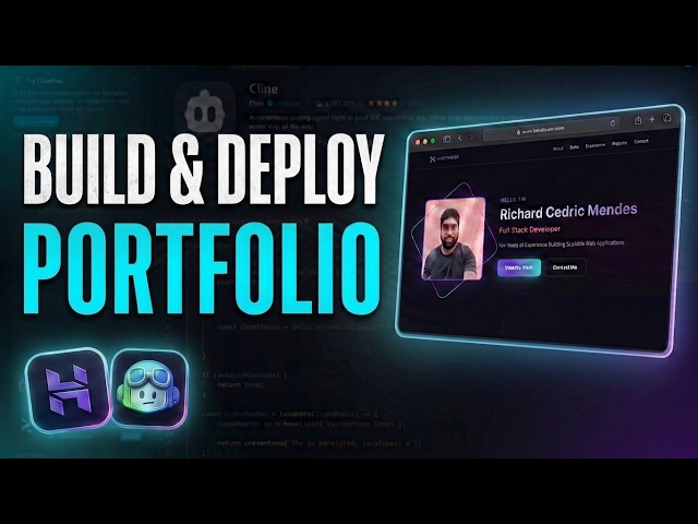 GitHub Copilot: Build & Deploy a Portfolio Website on Hostinger