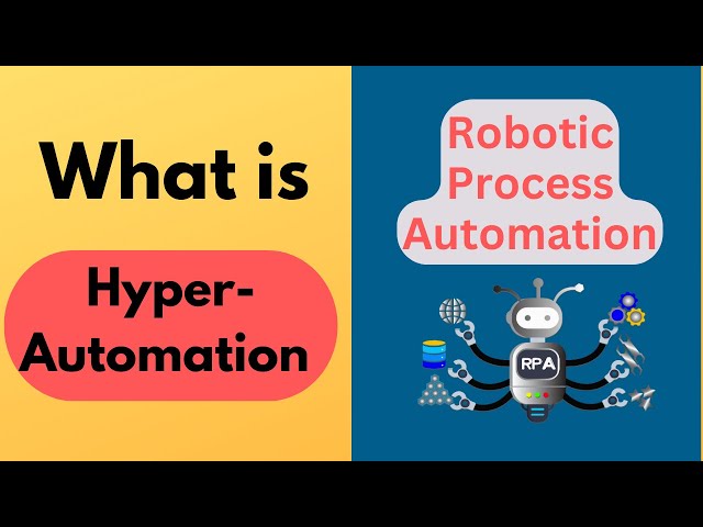 What is Hyper automation? Role of RPA ? Easy Explanation!