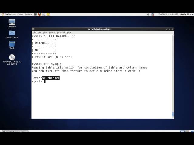 MySQL - CREATE Database Command in Terminal - Console [ SHOW SELECT DROP USE ]