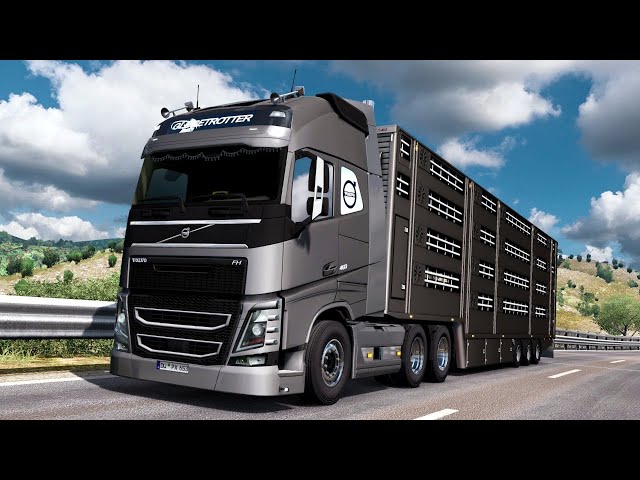 VOLVO FH16 Livestock Transporter 🐄🐄 | Euro Truck Simulator 2
