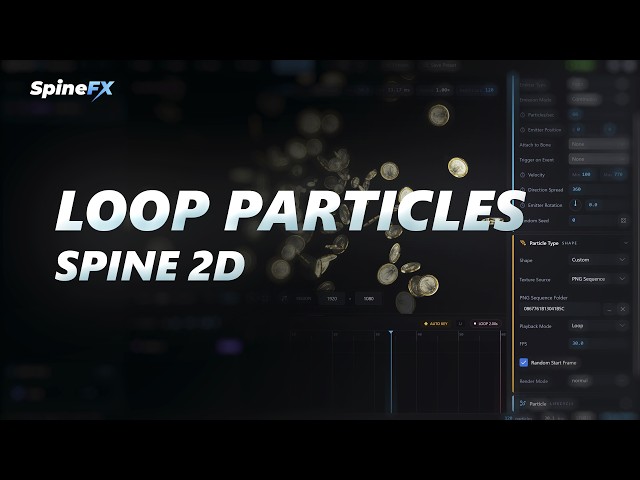 How to Make Looping Particle Effects in Spine 2D