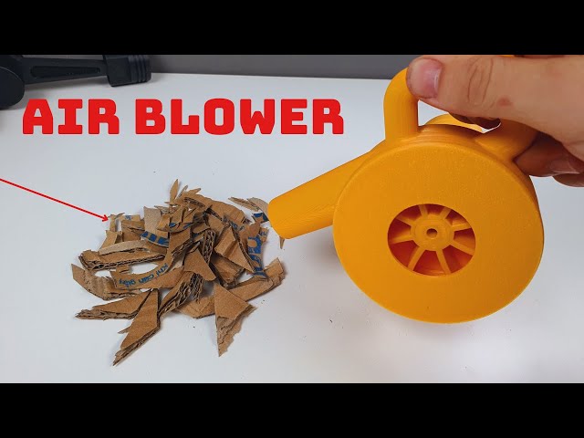 How To Make A Powerful Air Blower With 775 Motor