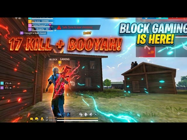 17 Kill 💪 MAG7+ SCAR III 99%Headshot Rate ⚡| Solo Vs Squad 🪂[ Full Gameplay ] FreeFire