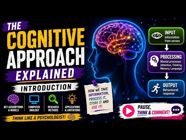Introduction to the Cognitive Approach | CIE A-Level Psychology
