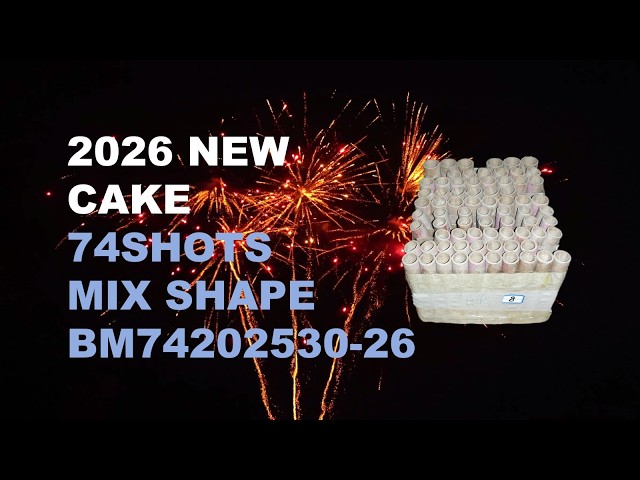 2026 NEW BM74202530-26 20*25*175&25*30*175&30*36*175MM 74SHOTS MIX SHAPE F3 CAKE