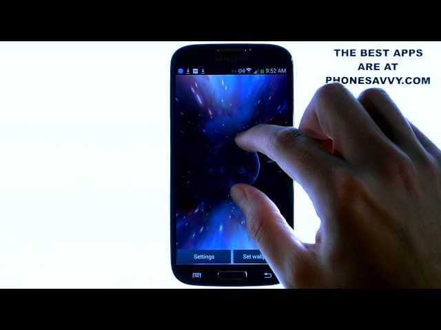 Earth Live Wallpaper HD - App Review - Interactive Earth Wallpaper - Feature App -