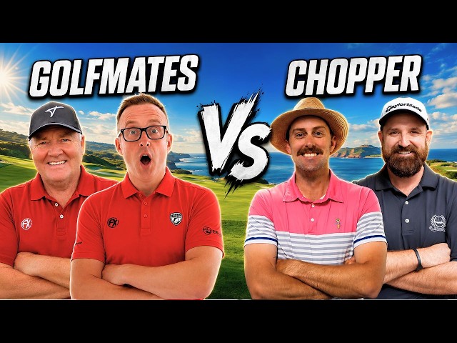 GOLF MATES vs RON CHOPPER & JOEL – IT GOT SERIOUS!