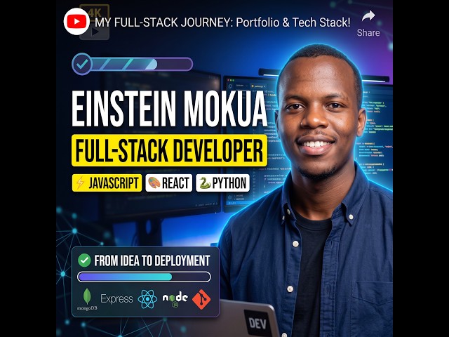 My Journey Into Software Engineering | Full-Stack Developer Portfolio