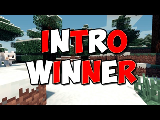 Intro Giveaway Results!