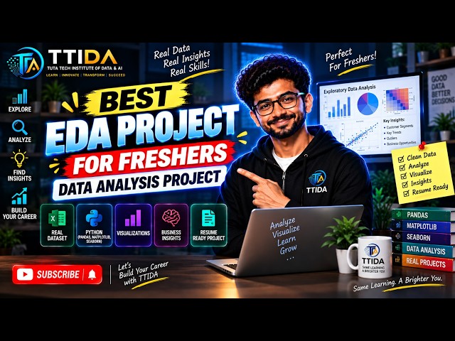Best EDA Project for Freshers | Complete Data Analysis Project | TTIDA