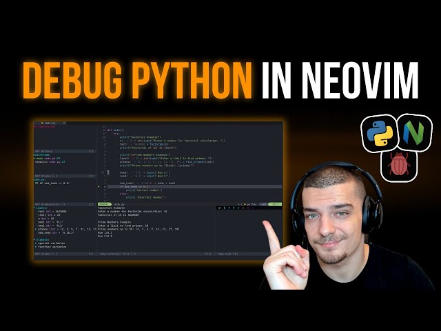 Debugging Python in NeoVim: Say Goodbye To IDEs!