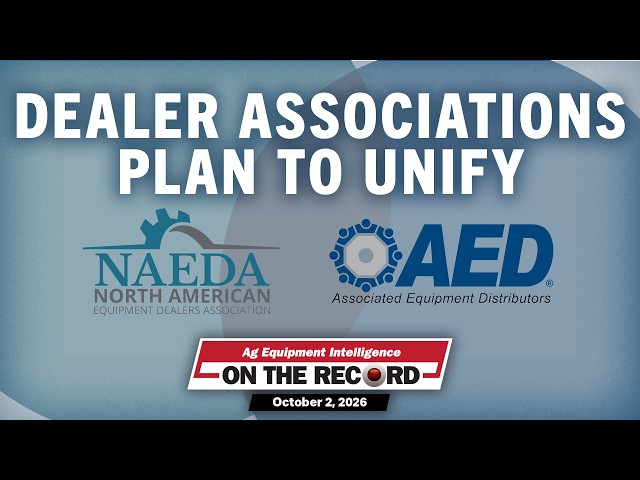 Dealer Associations Plan to Unify