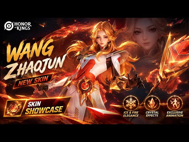     NEW Wang Zhaojun Skin - Full Showcase | Honor of Kings