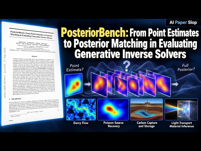 PosteriorBench: From Point Estimates to Posterior Matching in Evaluating Generative Inverse Solvers