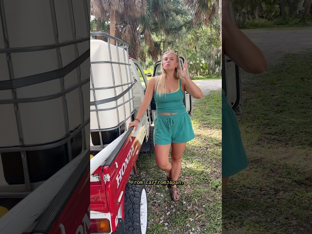 She ruined my truck.