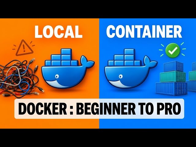 Docker: Beginner to Pro 🐳