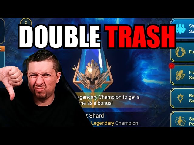 Pulled an Extra Legendary… Got Double Trash