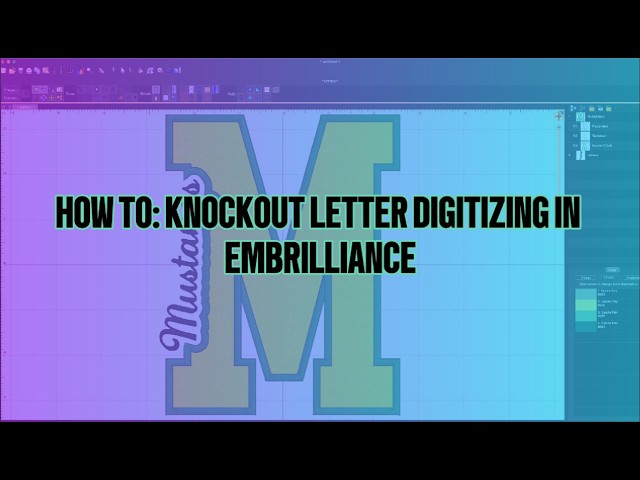How to Design Knockout Embroidery (Step-By-Step Tutorial)