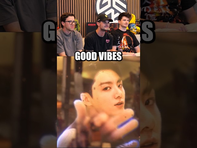 Americans react to BTS x Coldplay - Mu Universe Music Video #bts #kpop #shorts