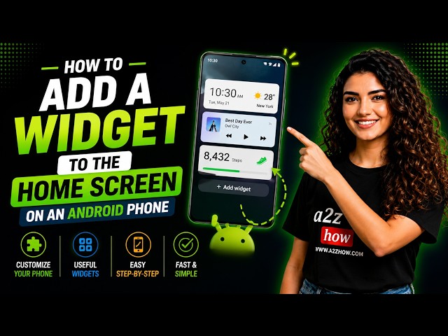 How To Add A Widget To Android Home Screen