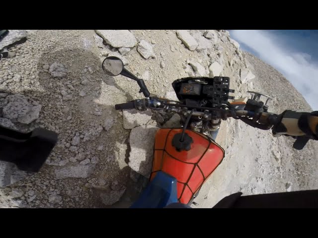 Riding Out West on my '86 XL600R - Colorado / Moab (Old Hero 3 footage)