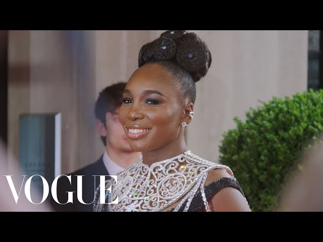 Venus Williams Gets Ready for the Met Gala | Vogue