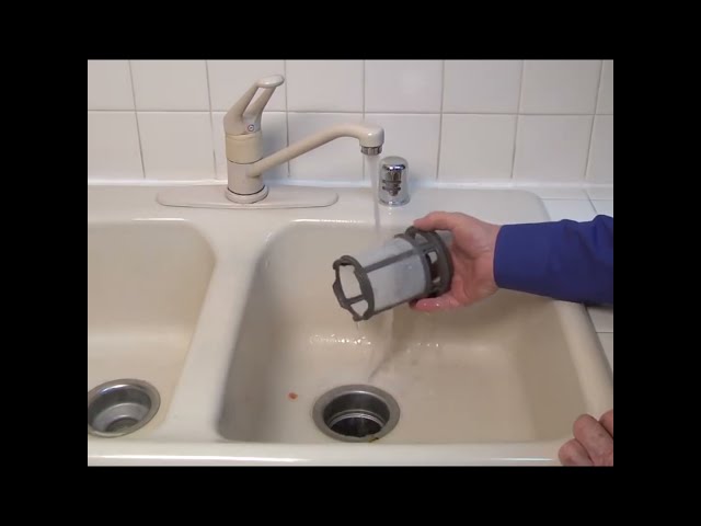 Clean the Dishwasher Filter | #dishwashers #cleaning #diy