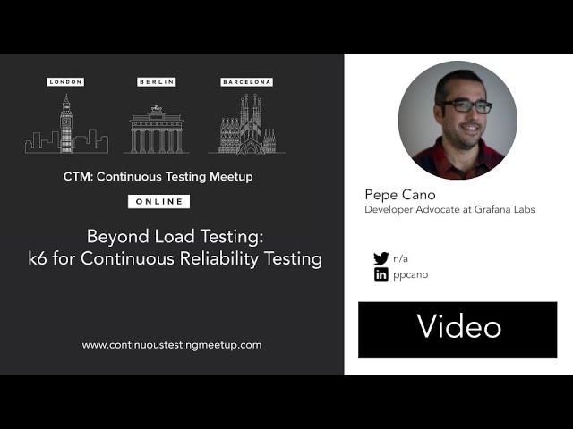 CTM | Beyond Load Testing: k6 for Continuous Reliability Testing
