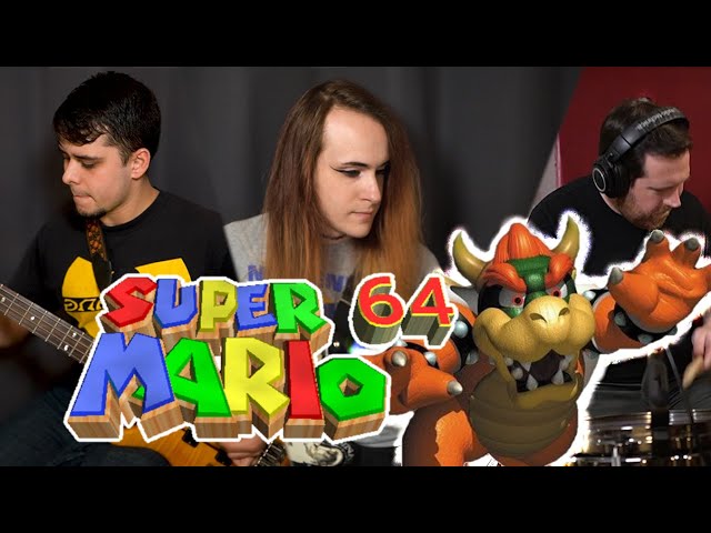 Super Mario 64 BOWSER'S THEME - Rock Cover || The Muckrakers
