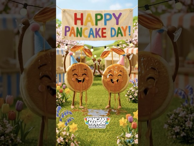 It’s PANCAKE DAY! 🥞 🎉 #preschool #kidsmusic #pancake