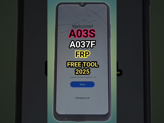 A03S A037F  FRP Removed Just One Click With Free Tool #rslmobilesolution