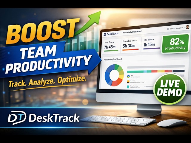 DeskTrack Demo | Real-Time Productivity & Employee Monitoring Software